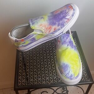 Nike Court Legacy Tie‎ Dye Multicolor Slip On Sneakers Womens Size 10 CZ1752-900